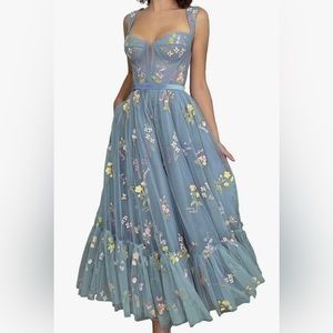 Tulle tea length dress